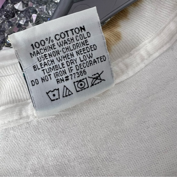 Baltimore ravens NWT tshirt brand new with tags tie dye brown spotted shirt - Picture 8 of 8